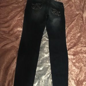 bebe Jeans - 2B skinny jeans by BeBe! Like new. Size 30x30 bebe Jeans - 2B skinny jeans by BeBe! Like new. Size 30x30